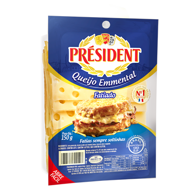 Queijo Emmental Fatiado